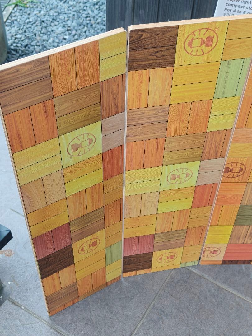 Coleman コールマン ナチュラルモザイク ロールテーブル 120 廃盤品