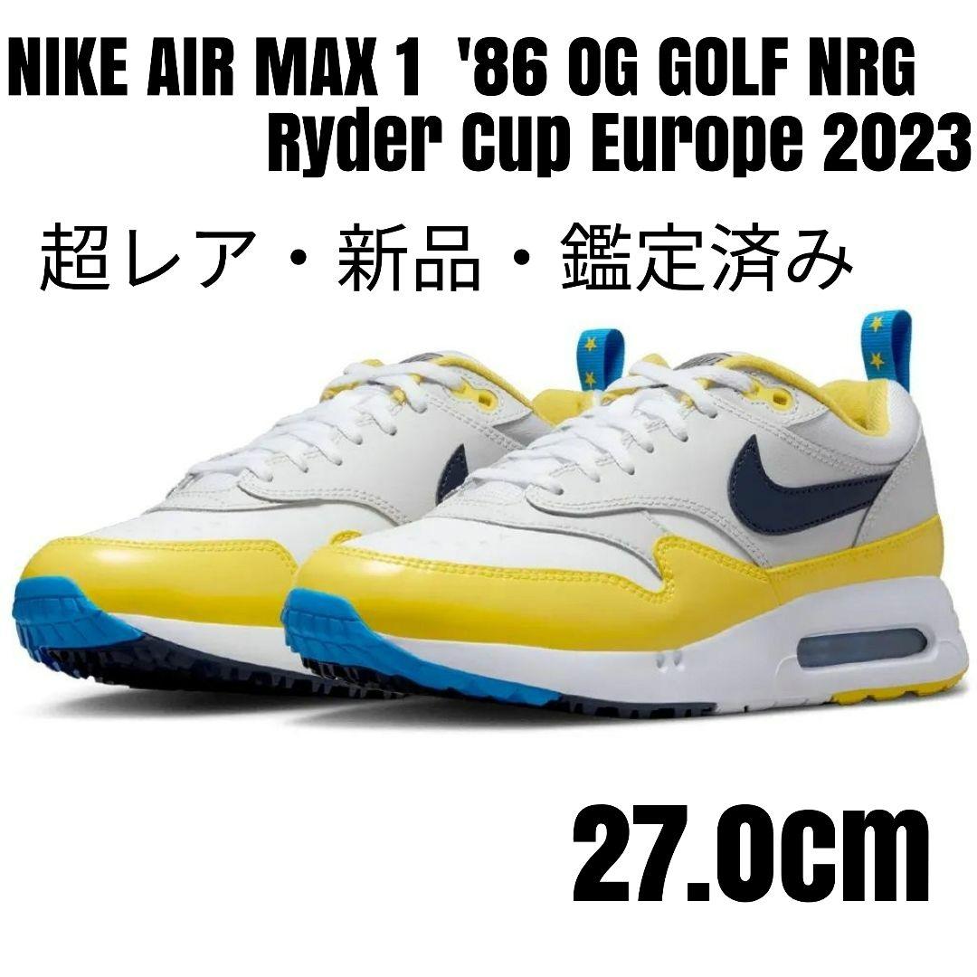 値下げ 限定 ナイキAIR MAX1 '86 OG GOLF NRG 27.0②