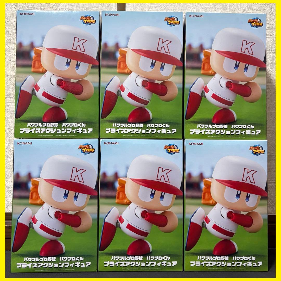 パワプロくん フィギュア KONAMI 6こセット