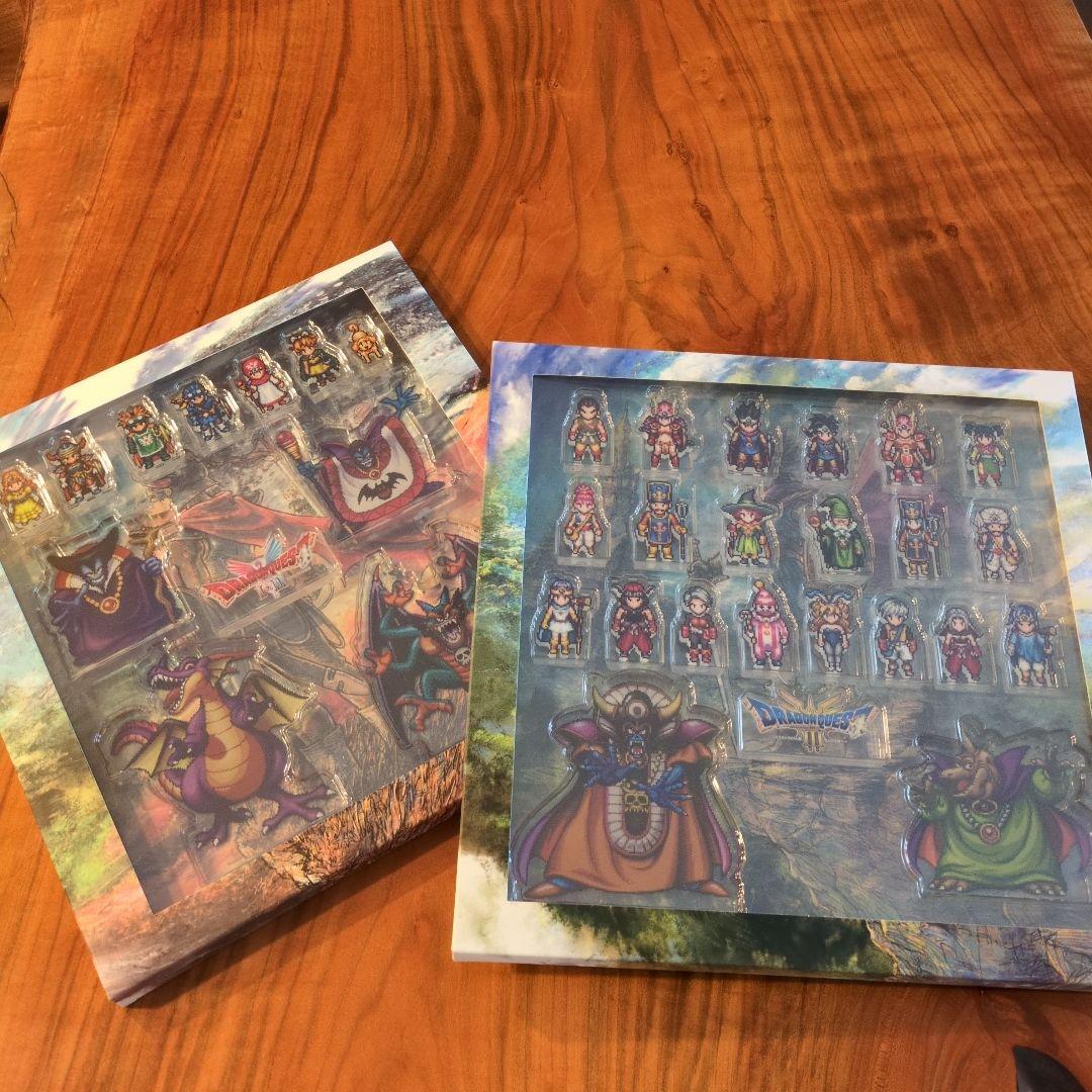 ドラゴンクエストⅠ&Ⅱ、III アクリルブロック