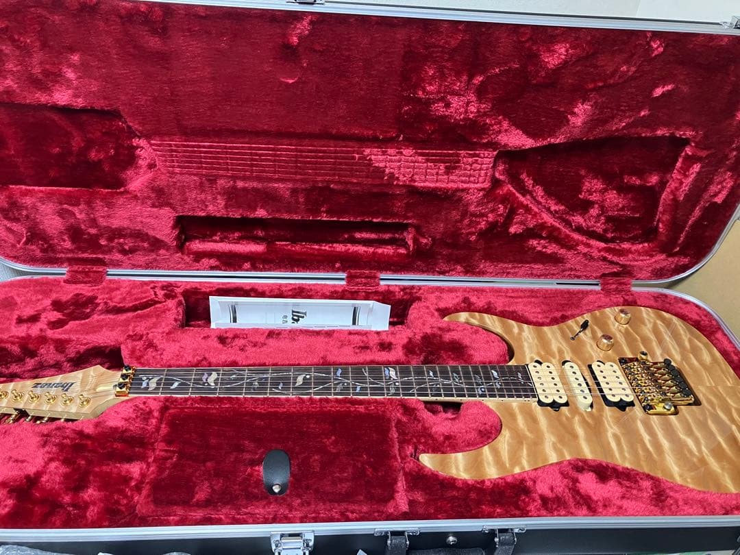 新品 Ibanez j-custom RG8570ZQM-NTエレキギター