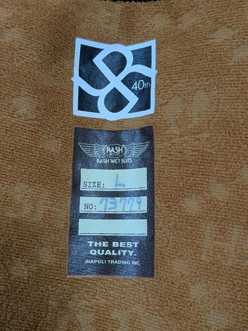 RASH ウェットインナーLサイズ