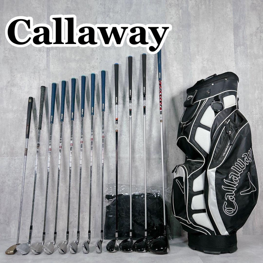 V763 キャロウェイ メンズ ゴルフ クラブ フルセット 黒 キャディバッグ