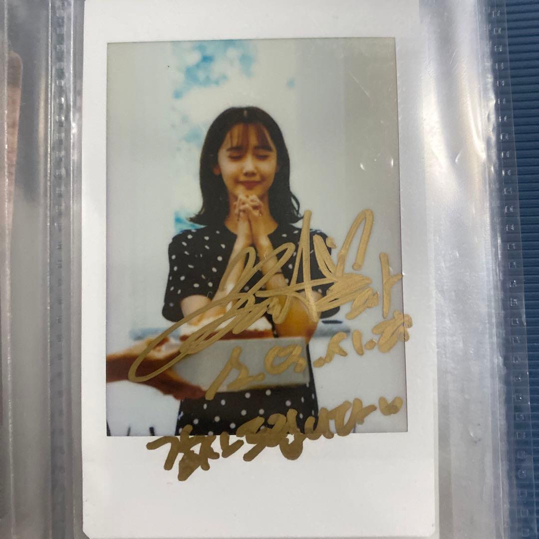 少女時代　ユナ　サイン入り　チェキ　写真 メッセージ付き