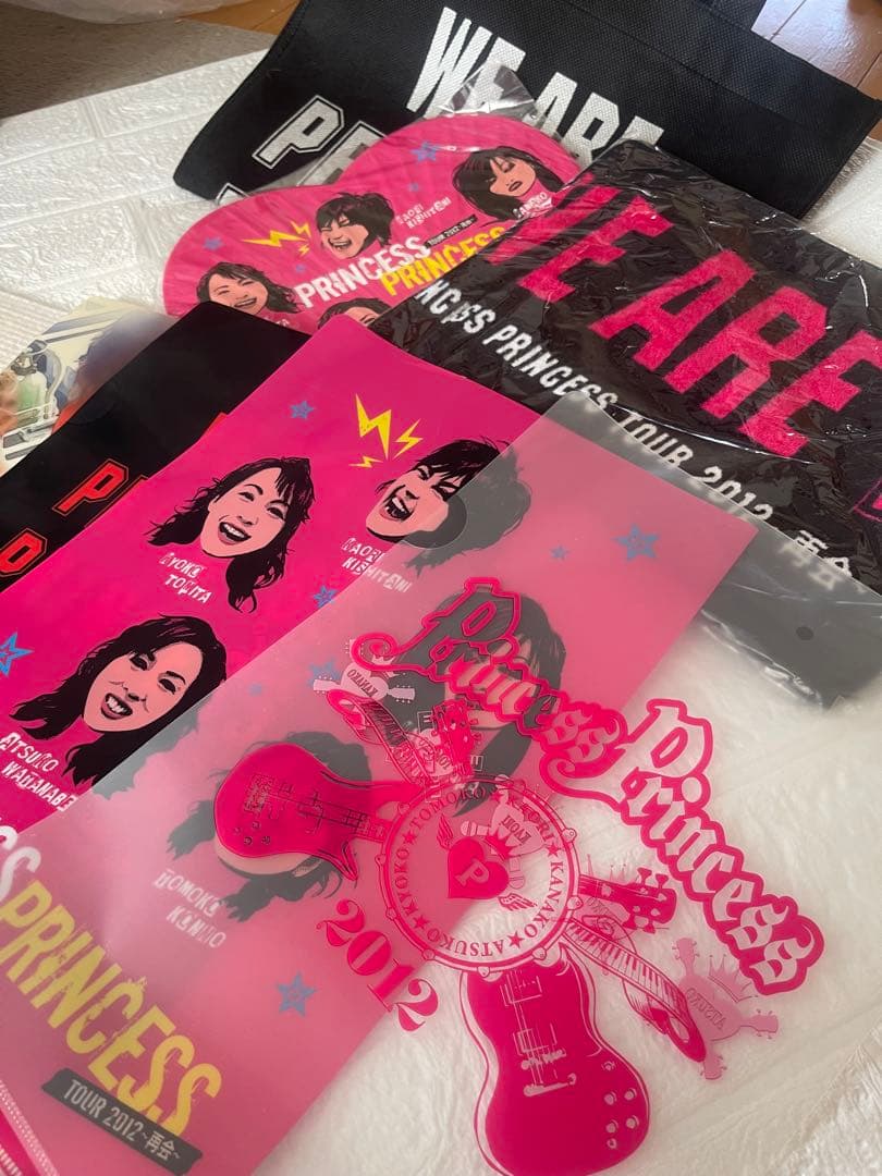 PRINCESS PRINCESS ツアーグッズ 2012年プリンセスプリンセス
