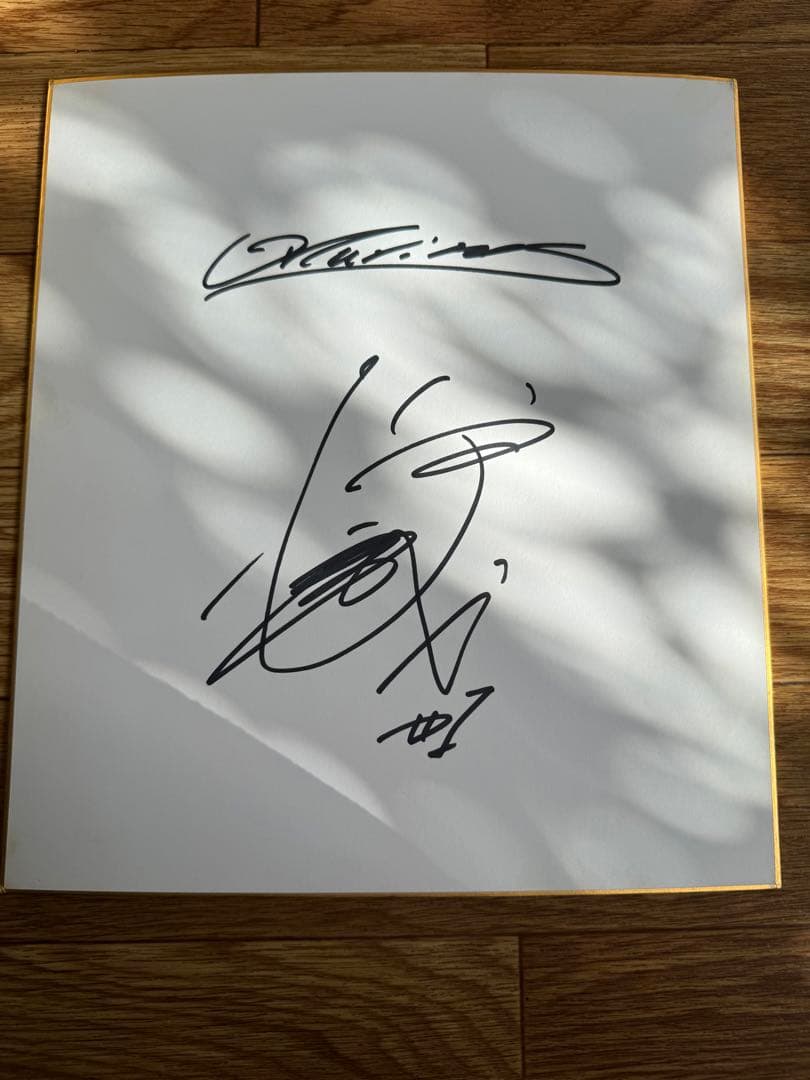 千葉ロッテマリーンズ　小坂誠選手　直筆サイン色紙