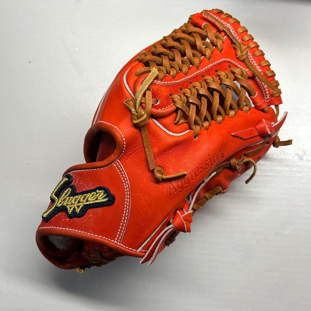 久保田スラッガー 硬式グローブ 内野手 KSG-T1 Fオレンジ鳥谷選手モデル