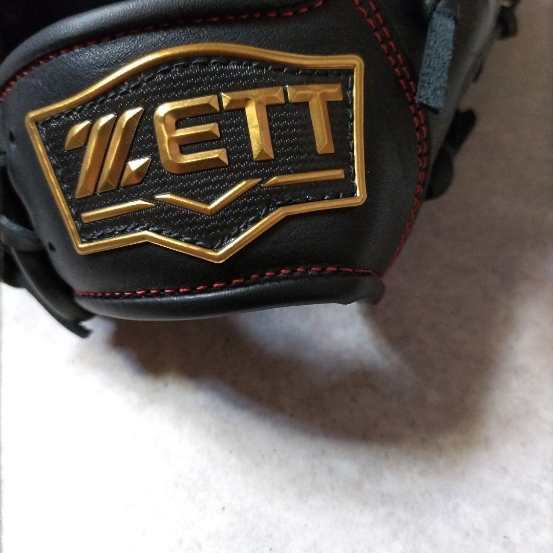 サイズS【2023年製】少年用　軟式用グローブ　ゼット　ブラック　柔らか