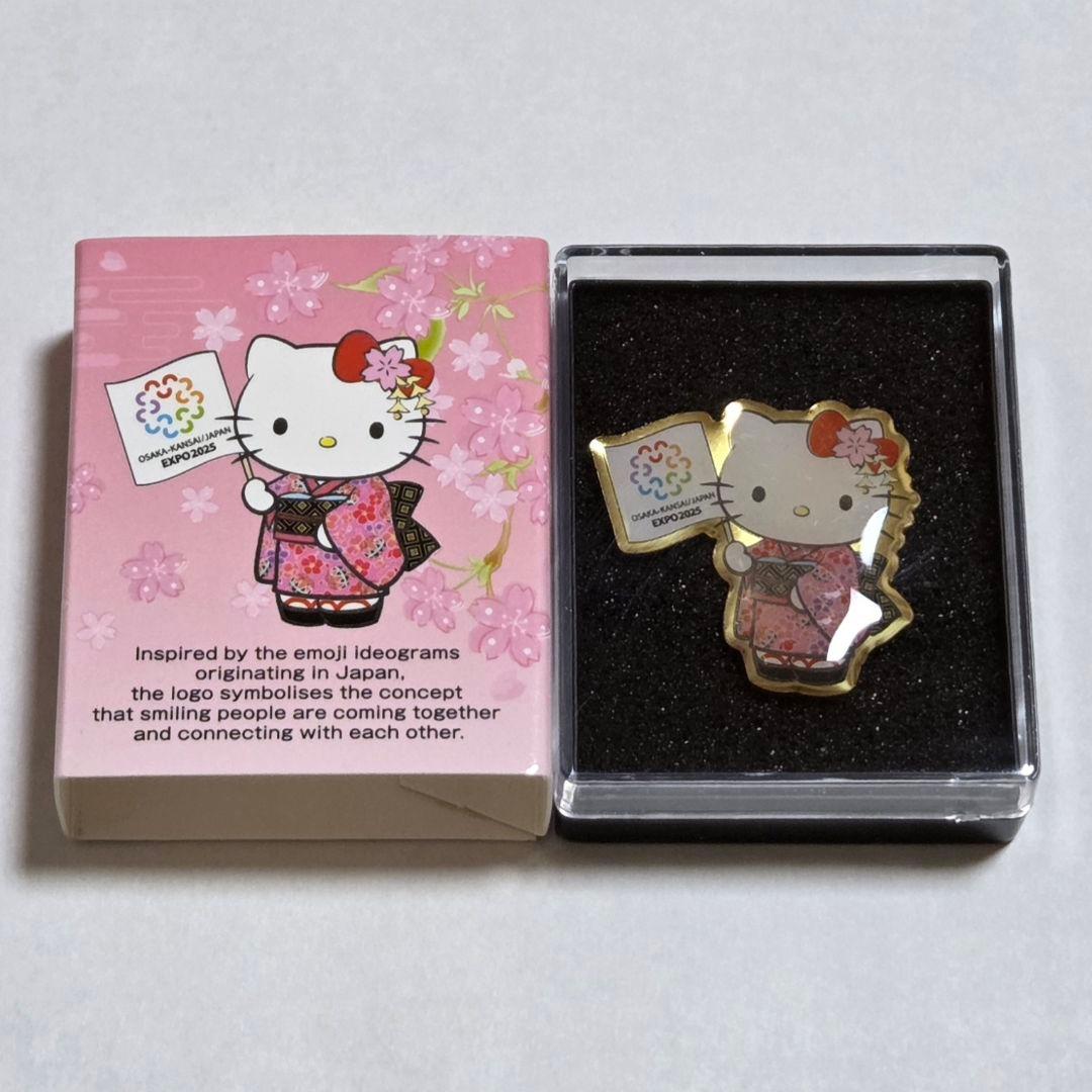 【非売品】EXPO2025 大阪・関西万博　ハローキティ ピンバッジ