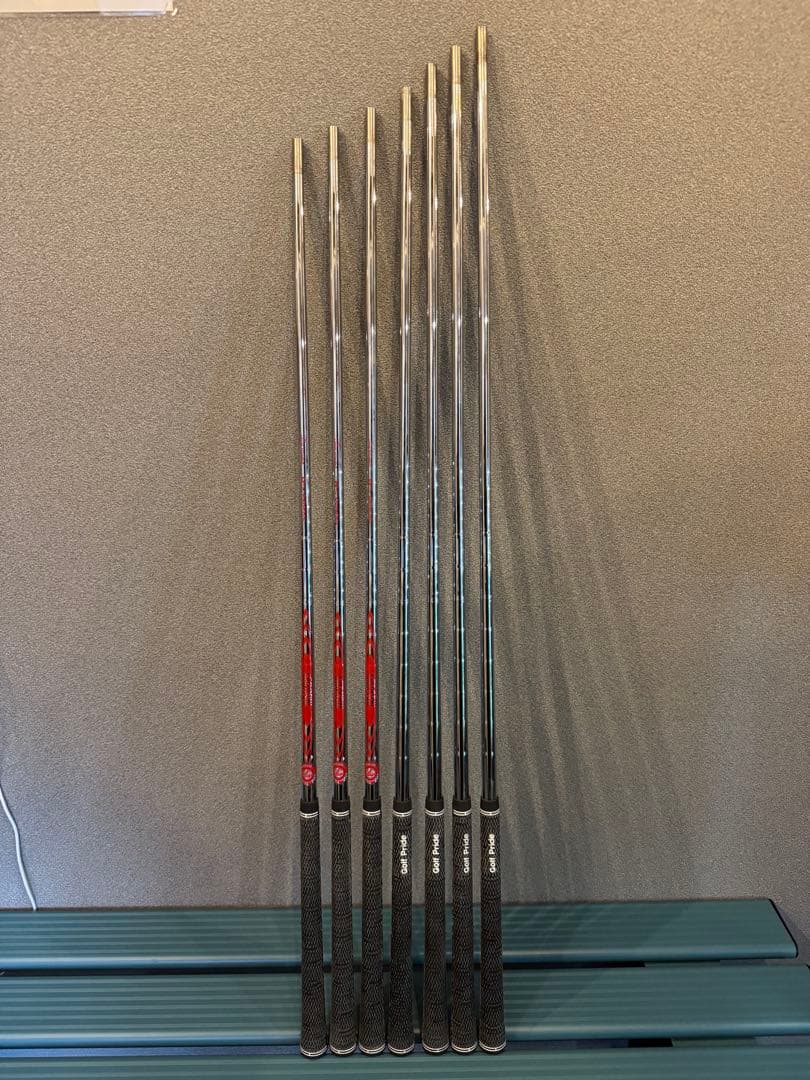 日本シャフト　nsproモーダス120 s ゴルフクラブシャフト 7本セット