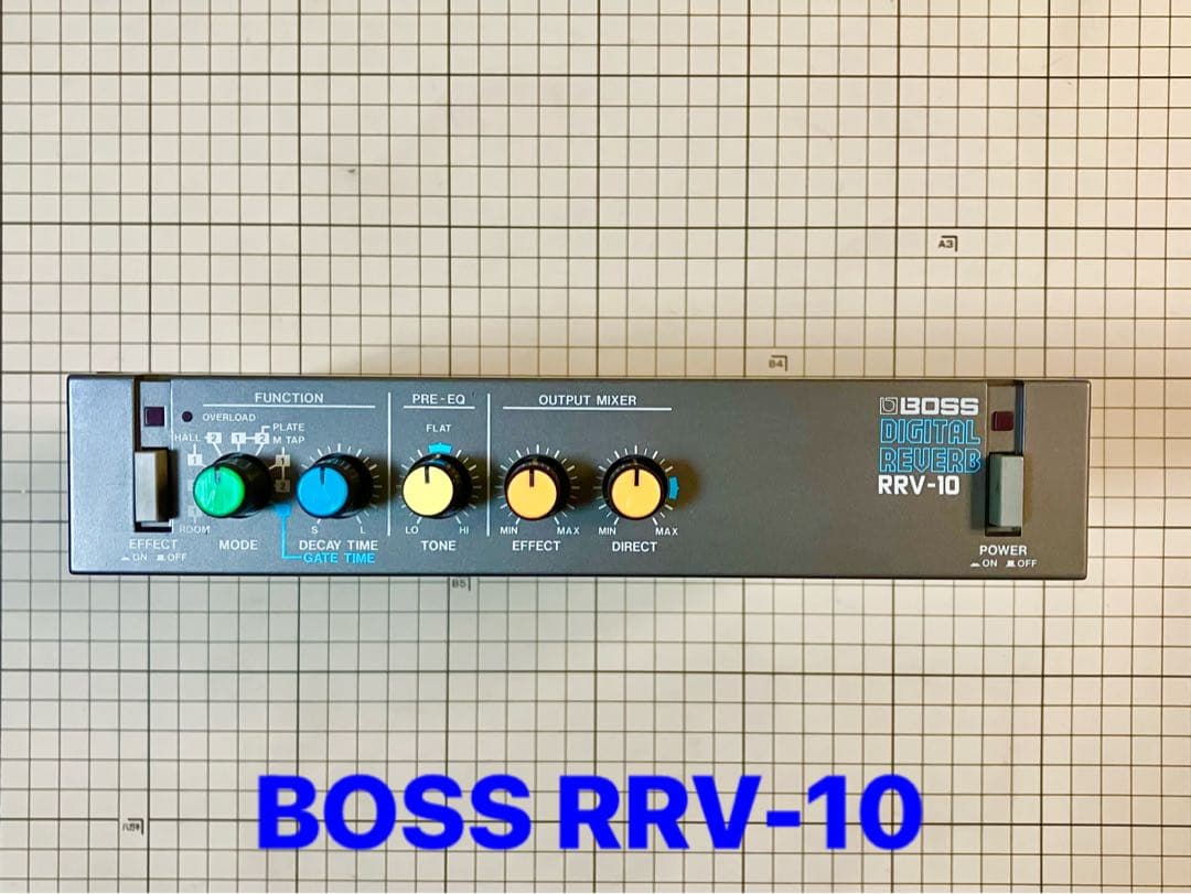 RRV-10 BOSS デジタル リバーブ ボス