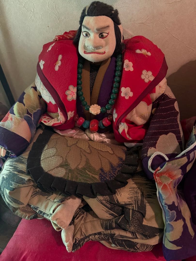 人形　ちりめん