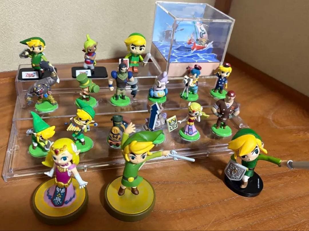 ゼルダの伝説　風のタクト　大地の汽笛　夢幻の砂時計　フィギュア