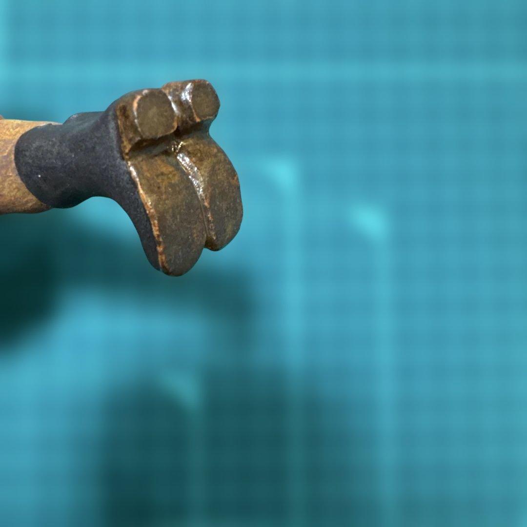 陶芸像 祈りのポーズ 2体セット