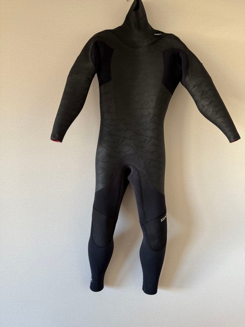 MARVY フルスーツ 黒 カモフラージュ
