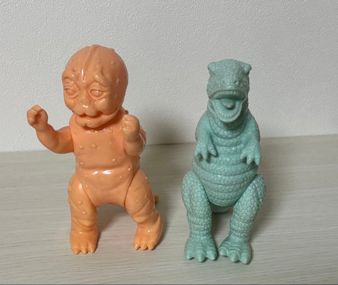 ミニラ•ゴロザウルス　ミドルサイズ17cm マルサン 福袋　ゴジラ