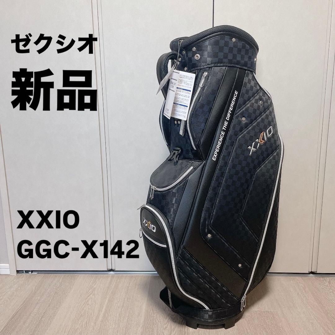 【新品】ゼクシオ XXIO GGC-X142 ゴルフバッグ ブラック