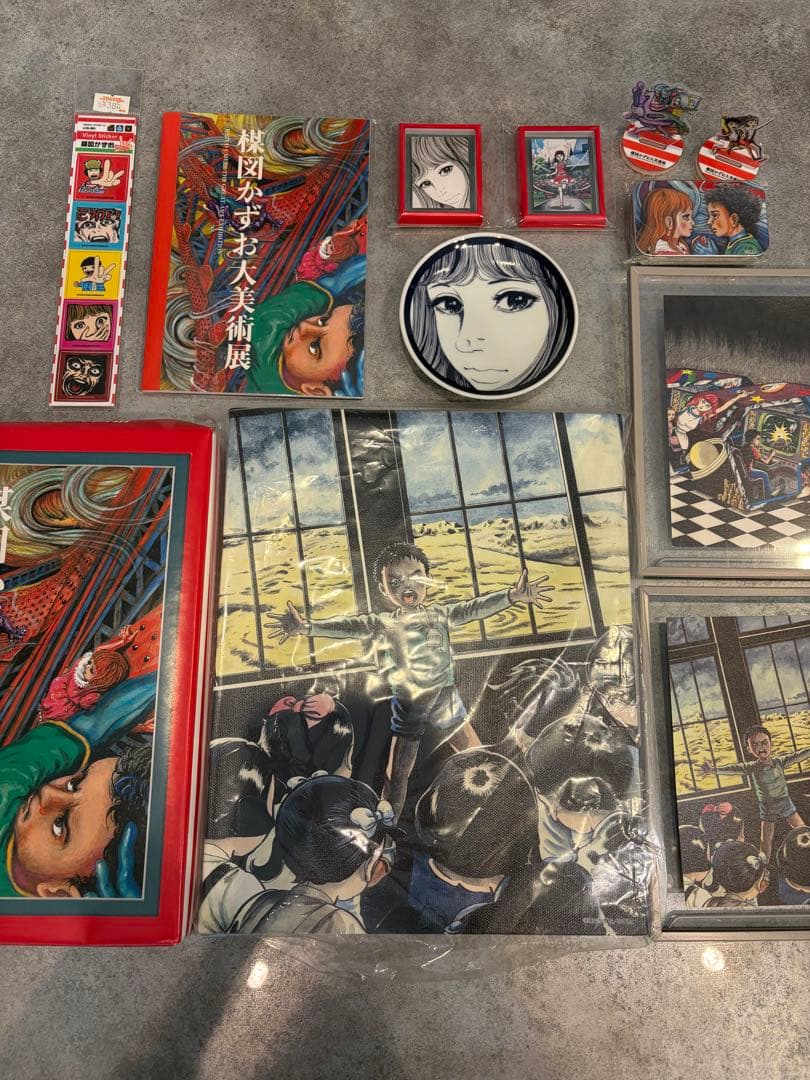 楳図かずお大美術展 オロチ 漂流教室 キャンパスアート