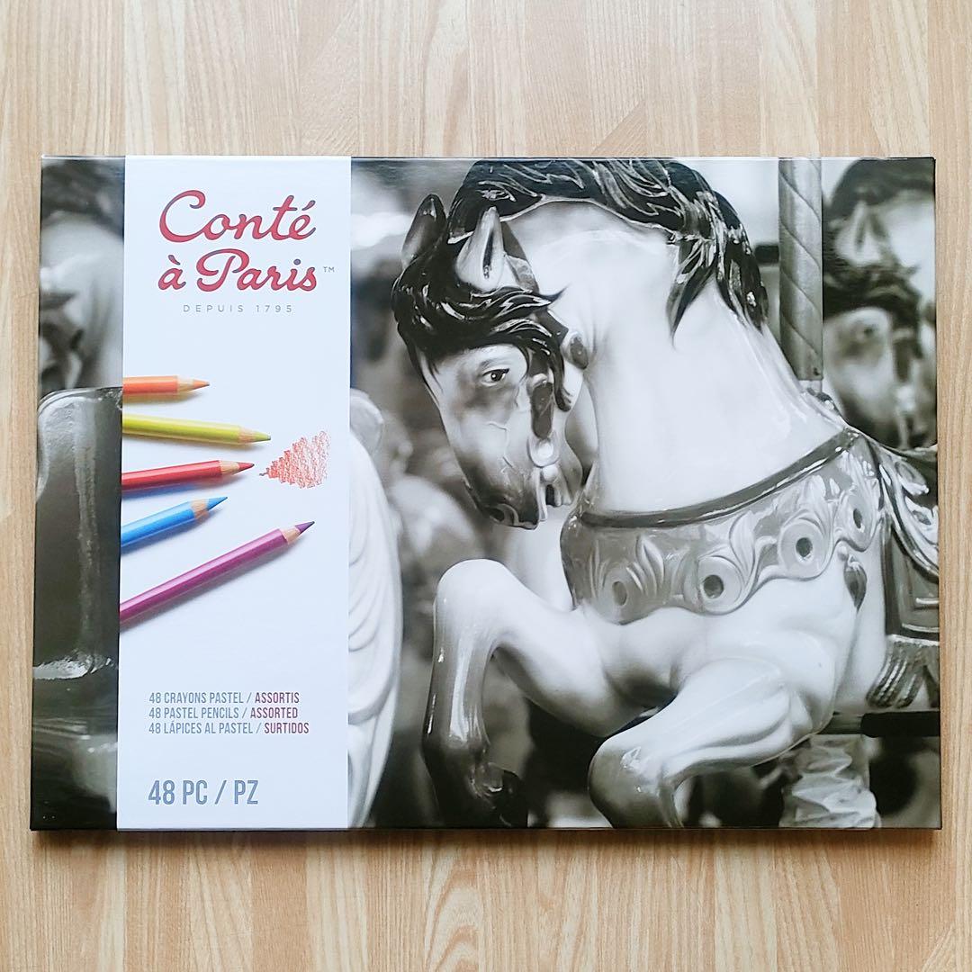 コンテ・ア・パリ パステルペンシル 48色 セット