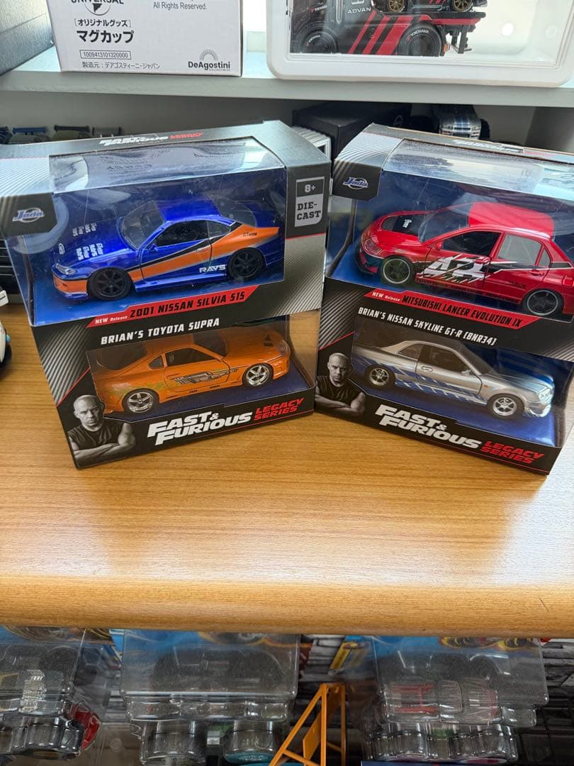 jadatoys ワイルドスピード 1/32 ミニカーセット　年末セール