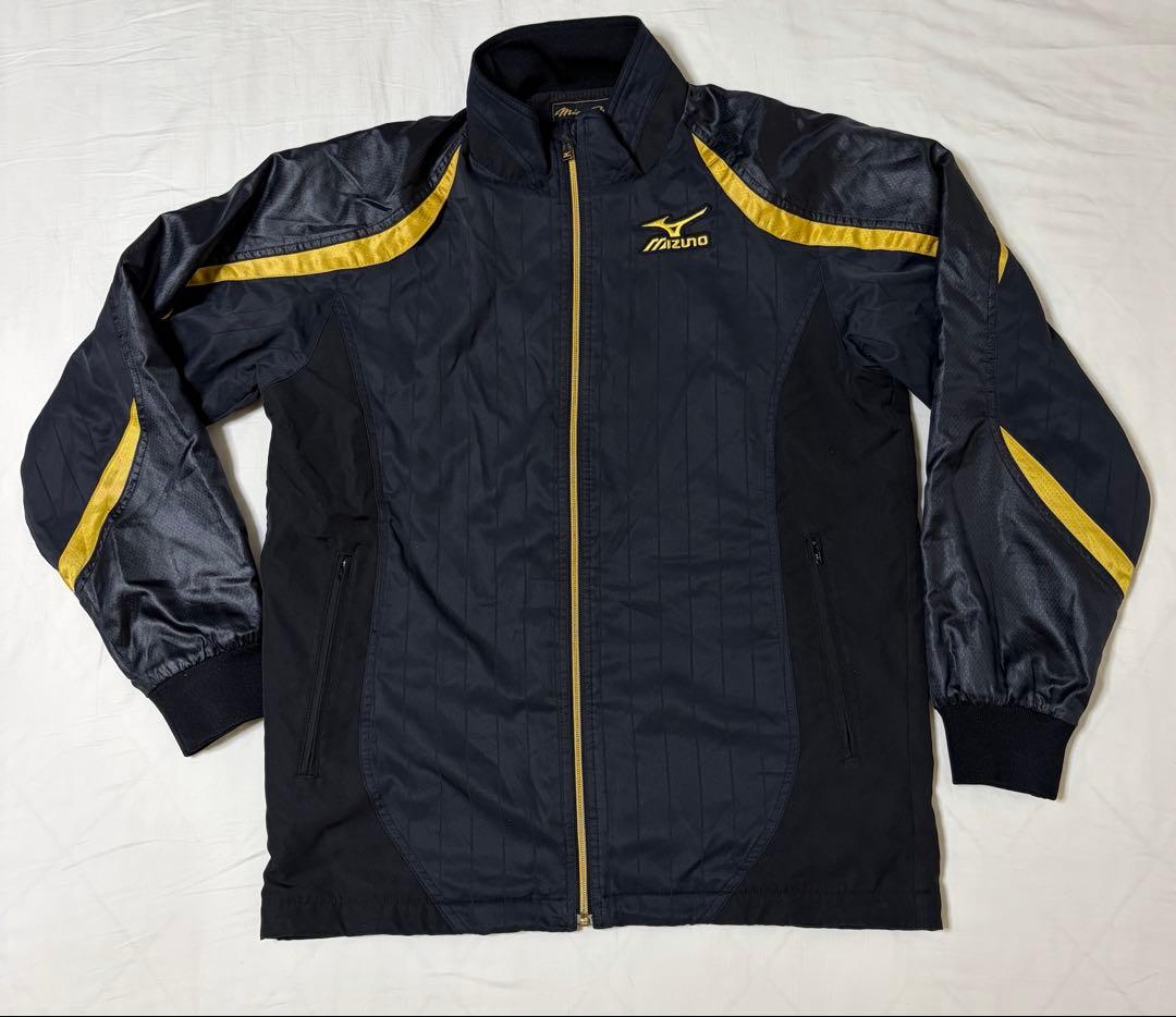 MizunoPro ウィンドブレーカー 上 ブレスサーモ L ブラック