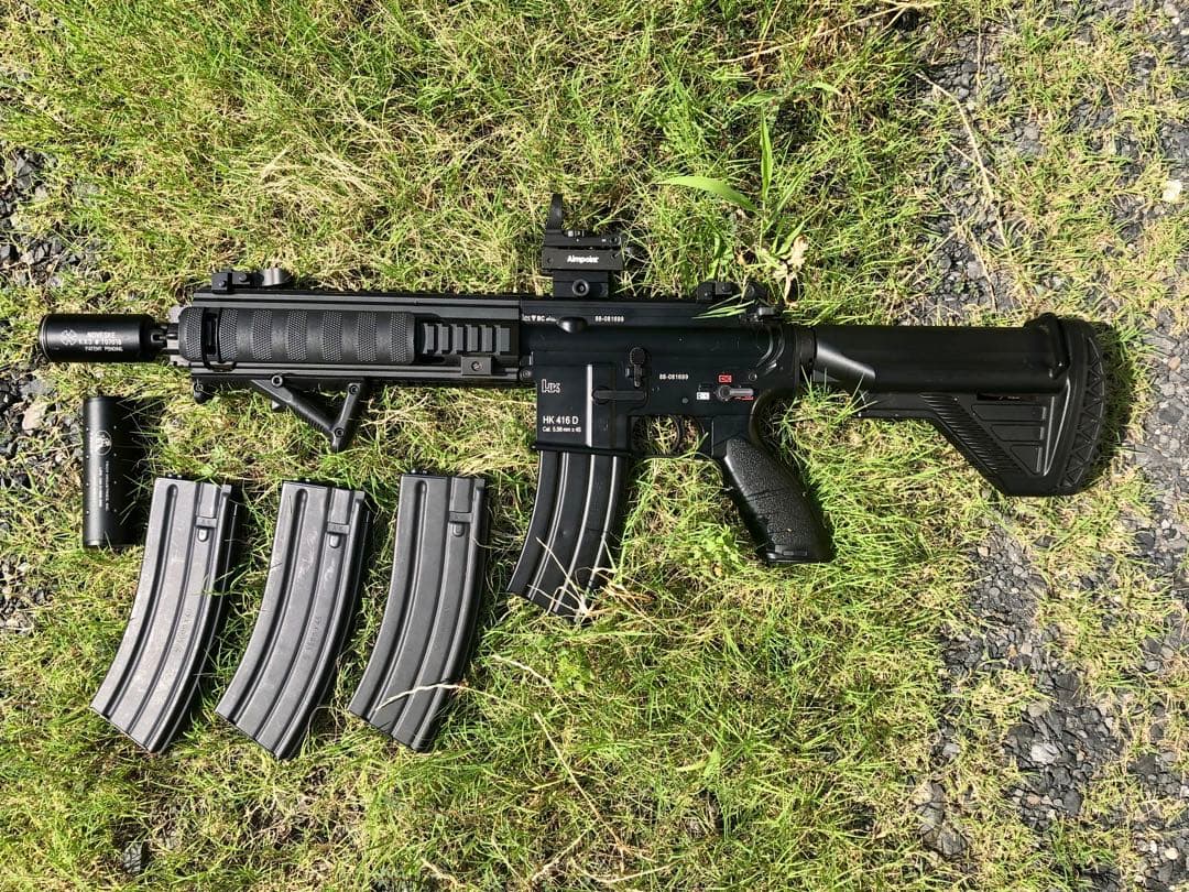 東京マルイ製　次世代電動ガン　HK416D 中古　色々おまけつき