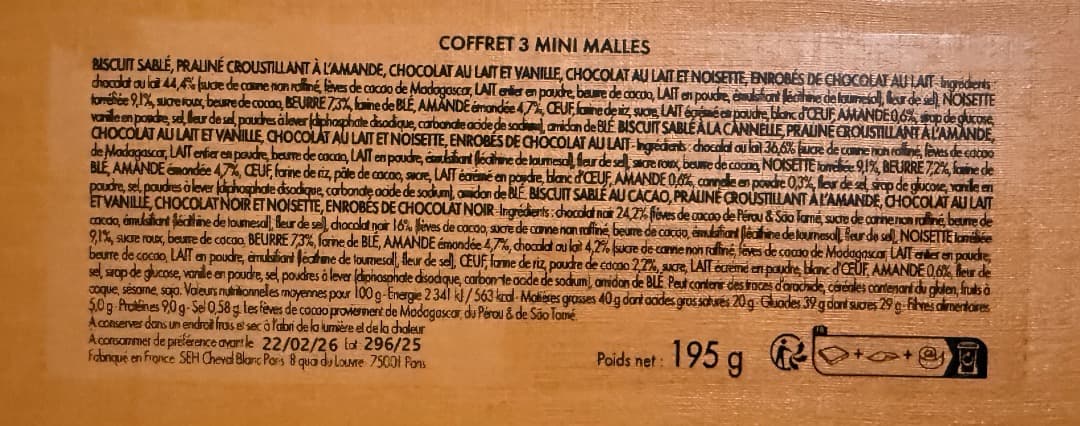 Louis Vuitton チョコサブレ トランク缶