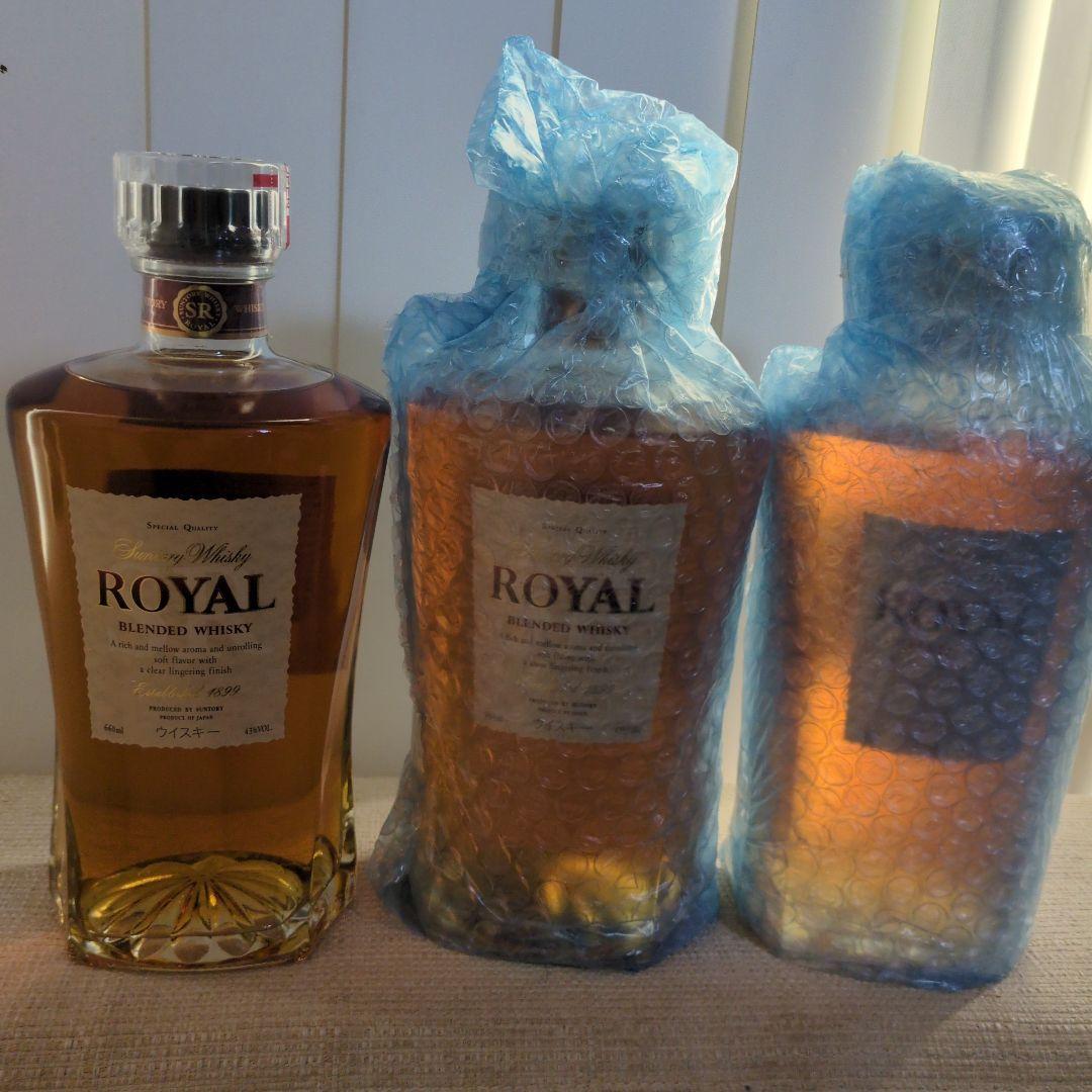 サントリーローヤルスリム　箱無　660ml　3本