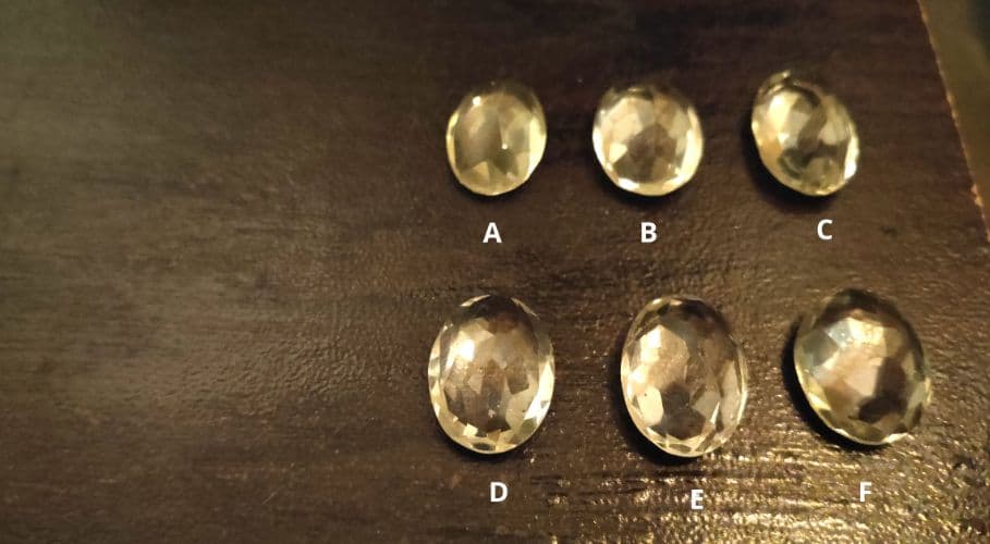 レモンクォーツ ルース D