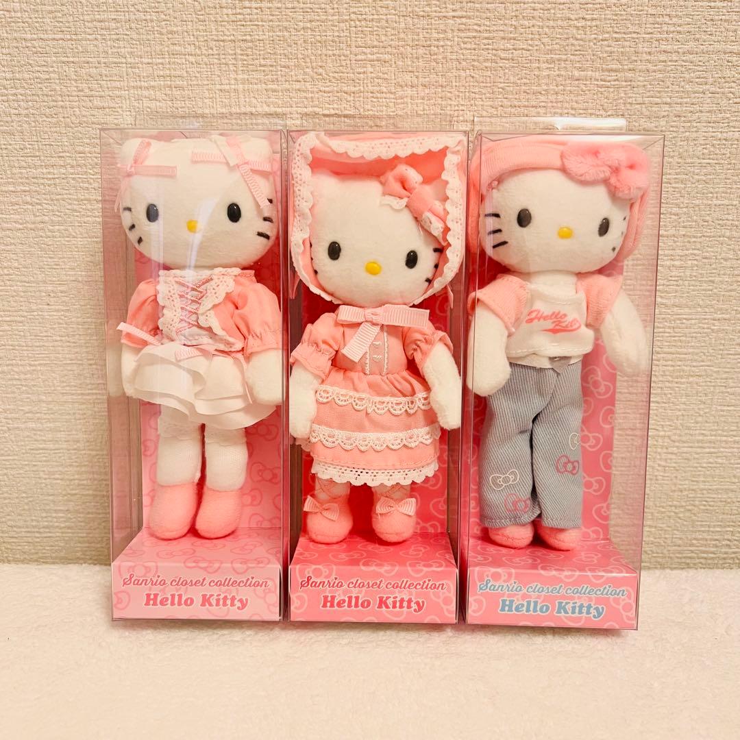 お顔厳選　サンリオ　クローゼットコレクション ハローキティ　3点セット