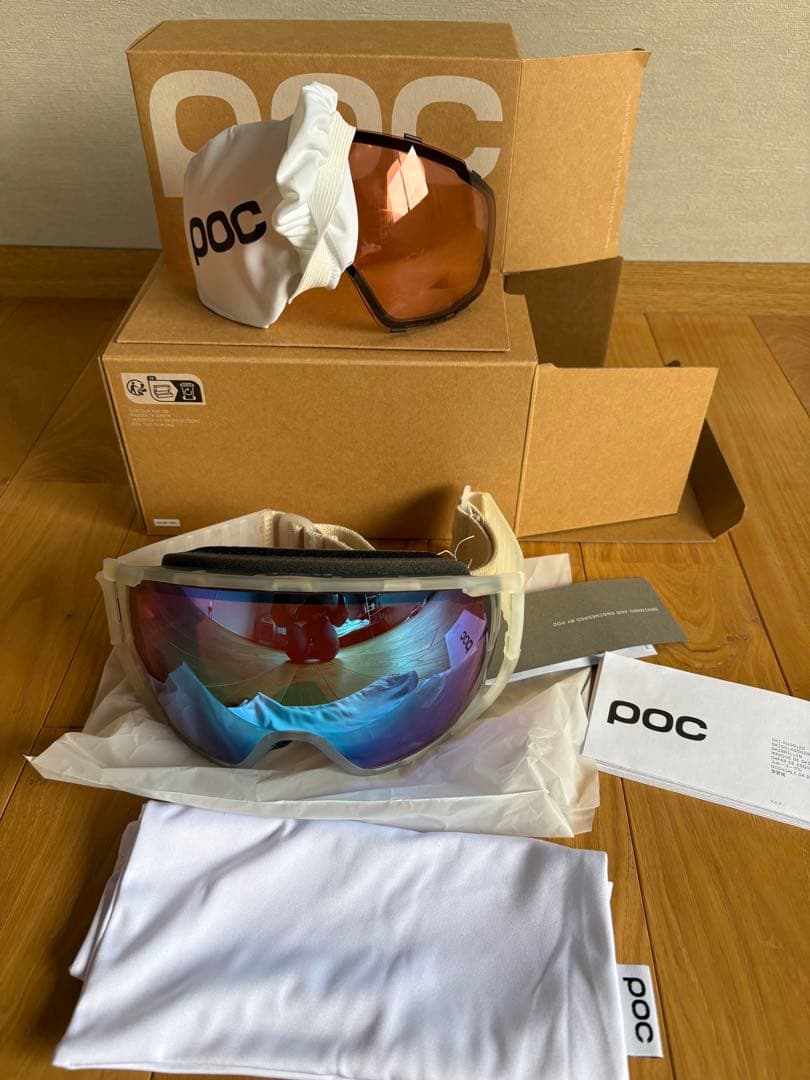 POC zonula ゴーグル　スペア付き