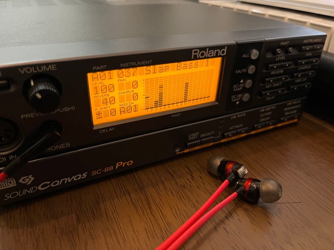 Roland SC-88 Pro 動作確認済み