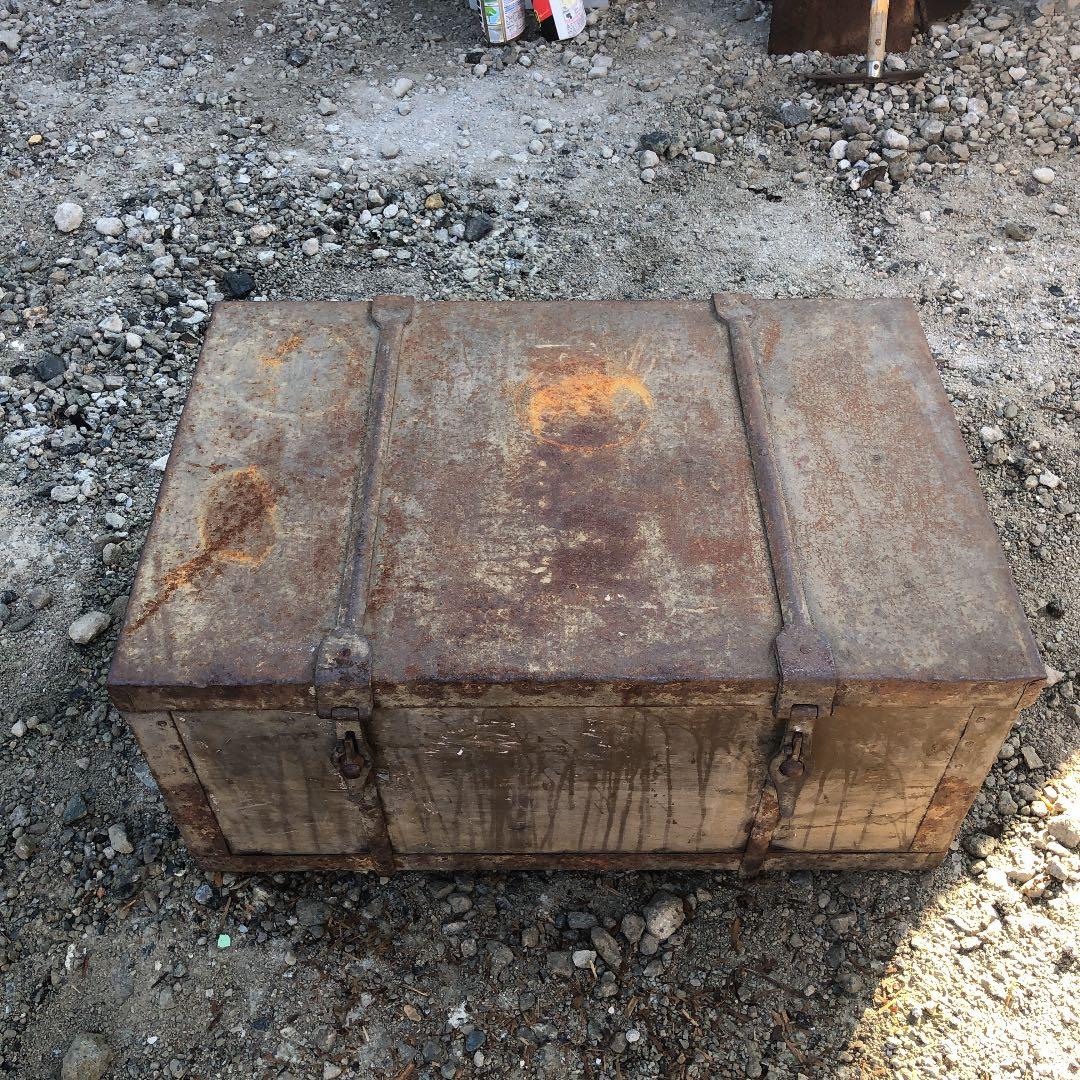 アンティーク　電話器具箱