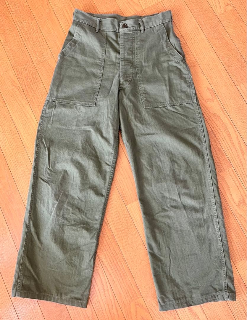 40's U.S.ARMY M44 ヘリンボーン ベーカーパンツ デッドストック