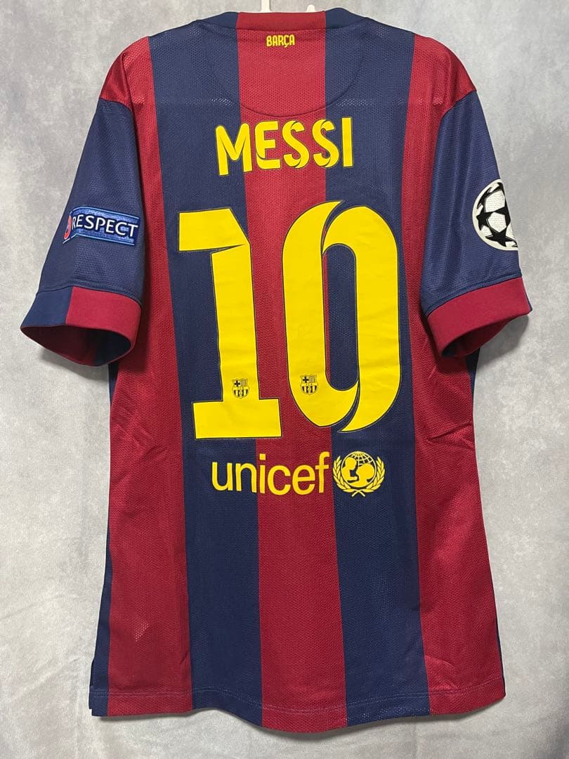 【正規品】メッシ　バルセロナ　14/15 ホームオーセンティック