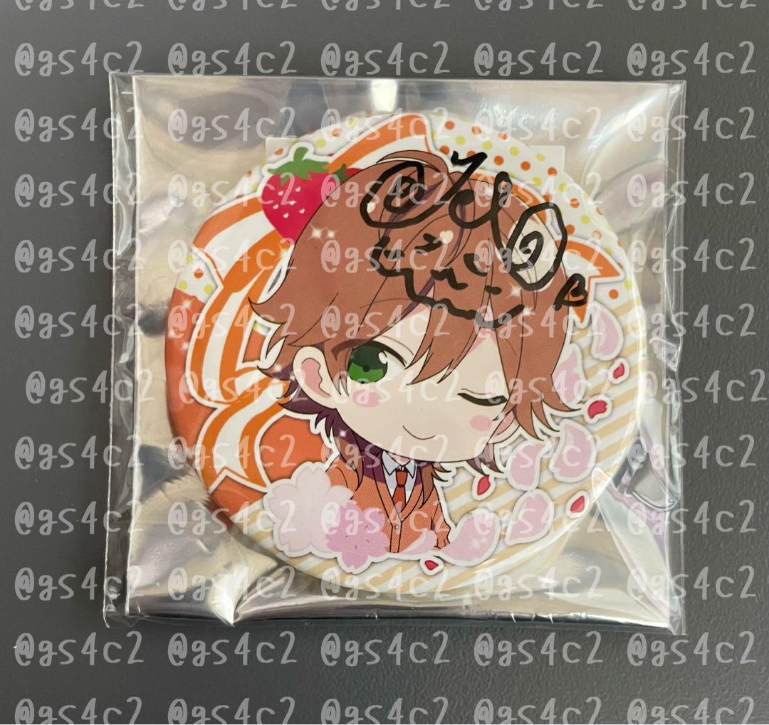 ジェル すとめも7 直筆サイン入り缶バ