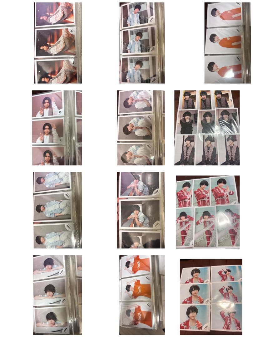 織山尚大　公式写真まとめ売り　2セット