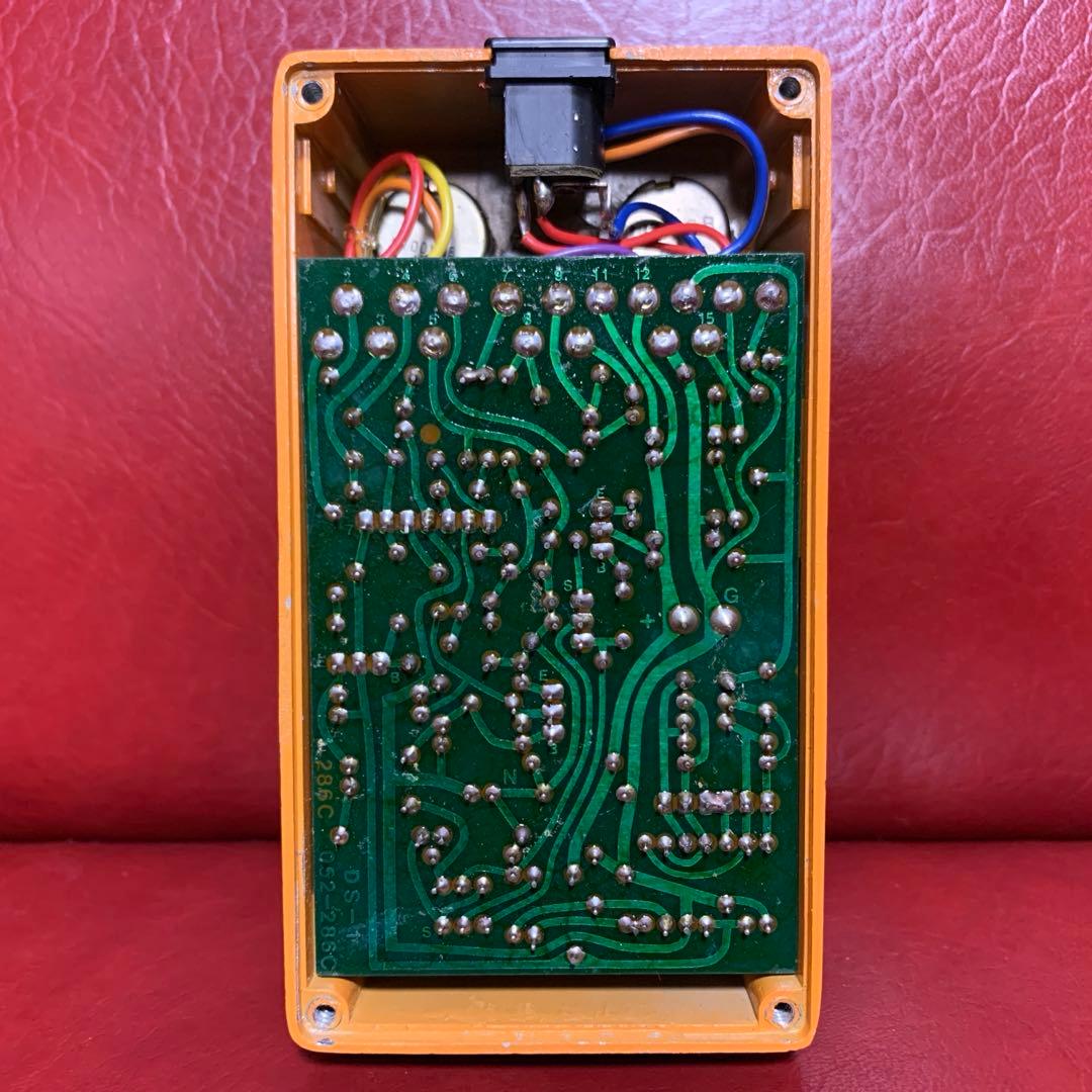 ★銀ネジ スケルトンスイッチ★ 極美品 1979年 日本製 BOSS DS-1