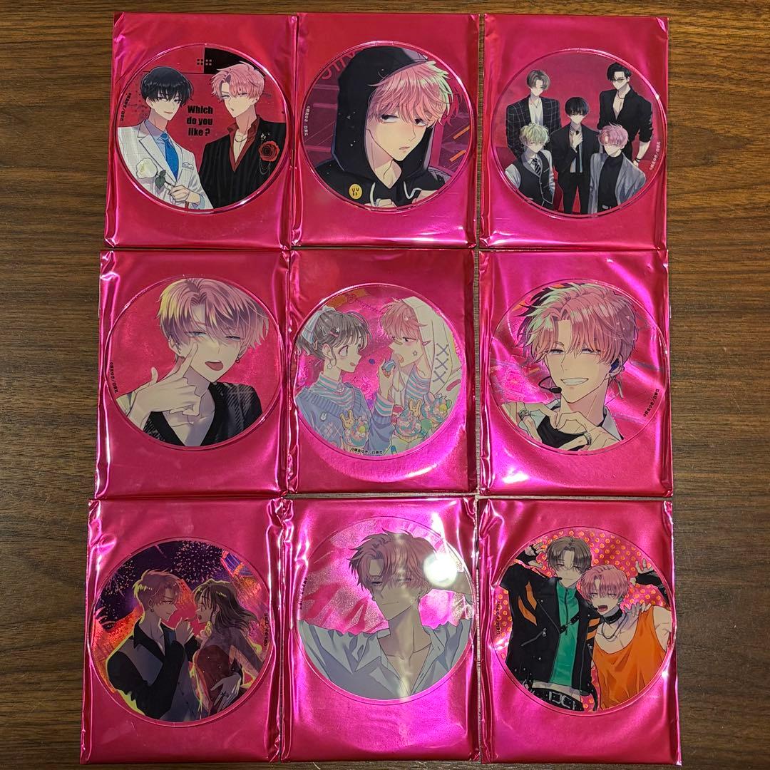 多聞くん今どっち コラボカフェ トレーディング アクリルコースター コンプリート