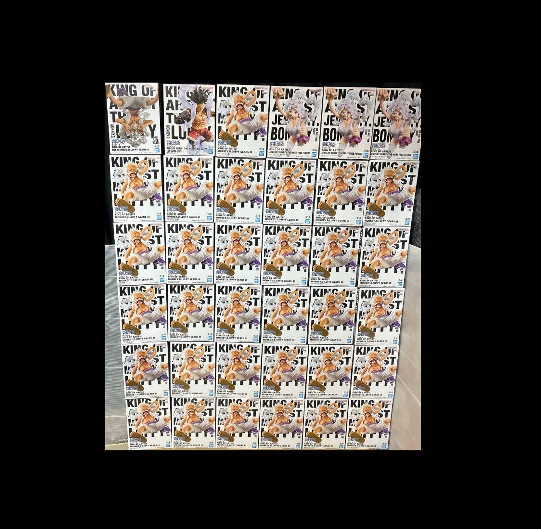 ワンピースKING OF ARTISTルフィⅢ ニカギア5 フィギュアまとめ売り