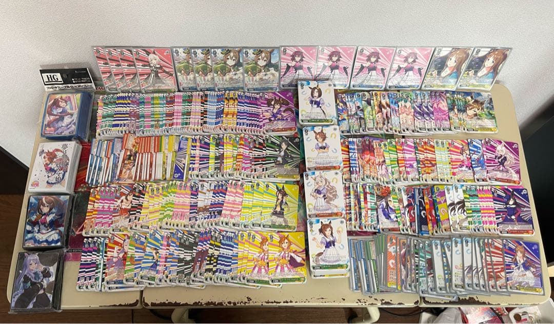 ヴァイス ウマ娘 ストブ宝 デッキ　引退　ほぼRR以下4コン　値下げ交渉可能