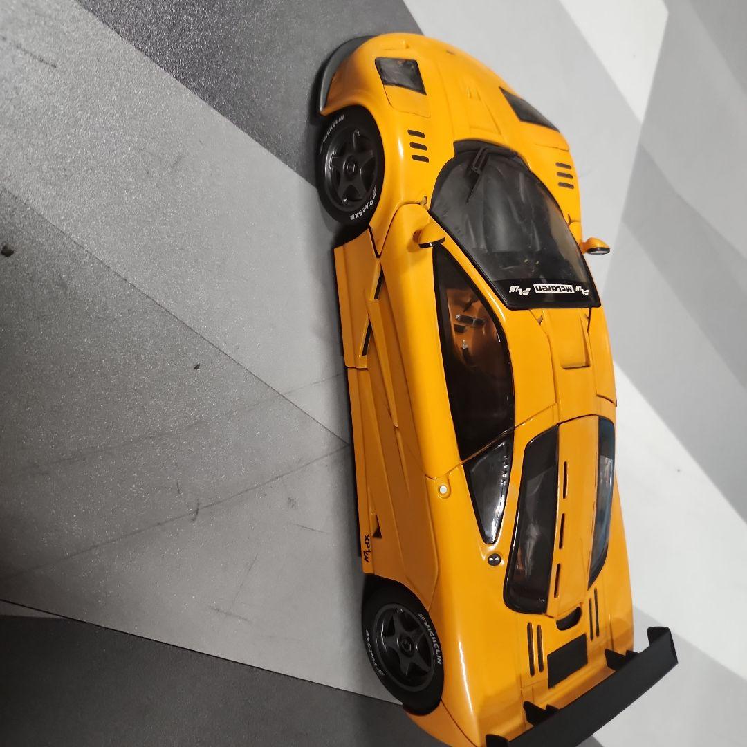 McLaren F1 ミニカー 1/18 オレンジ UTモデル 箱無し