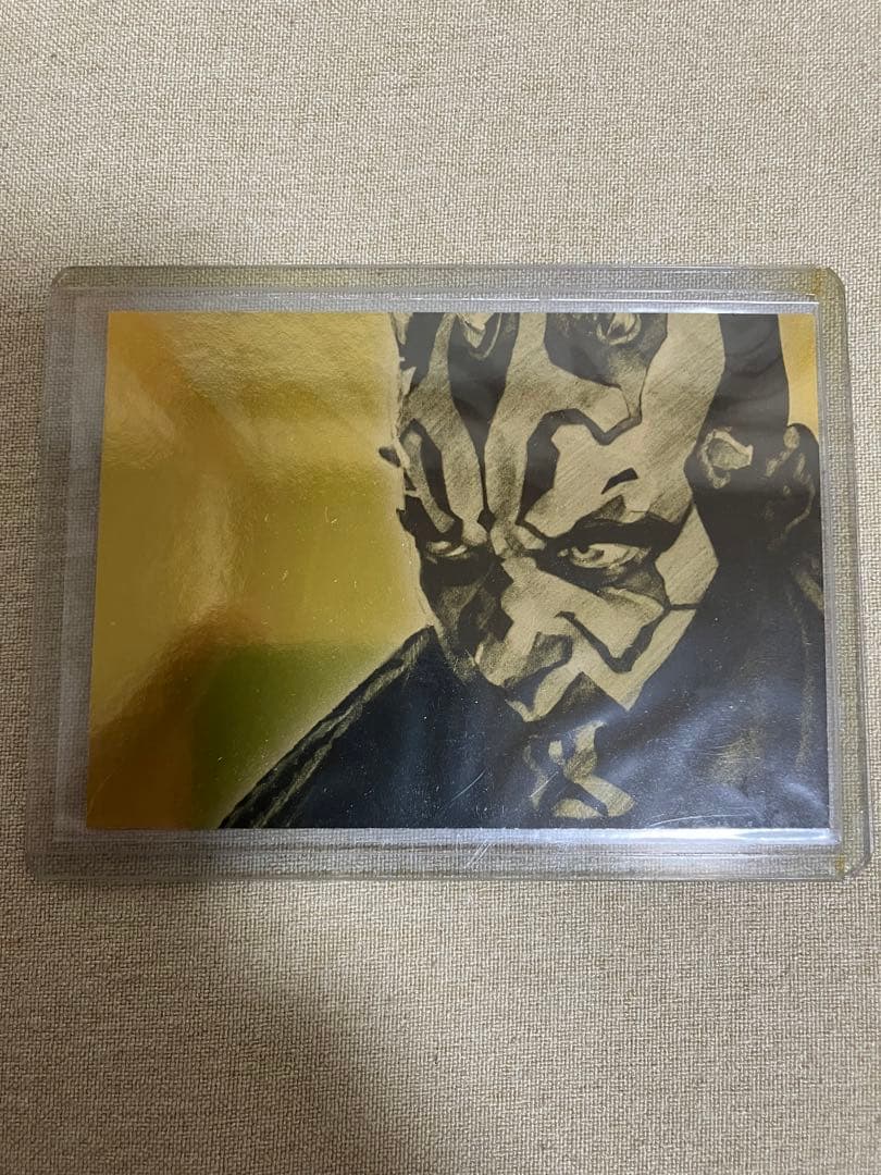 世界限定500枚 スターウォーズギャラクシー4 ダースモール ゴールドパラレル