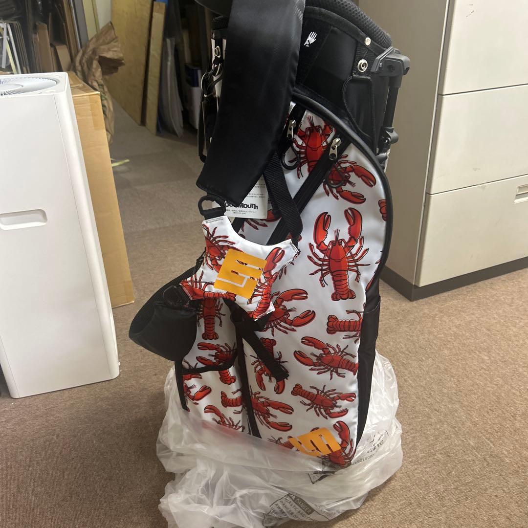 LOUDMOUTH ロブスター柄 ゴルフバッグ