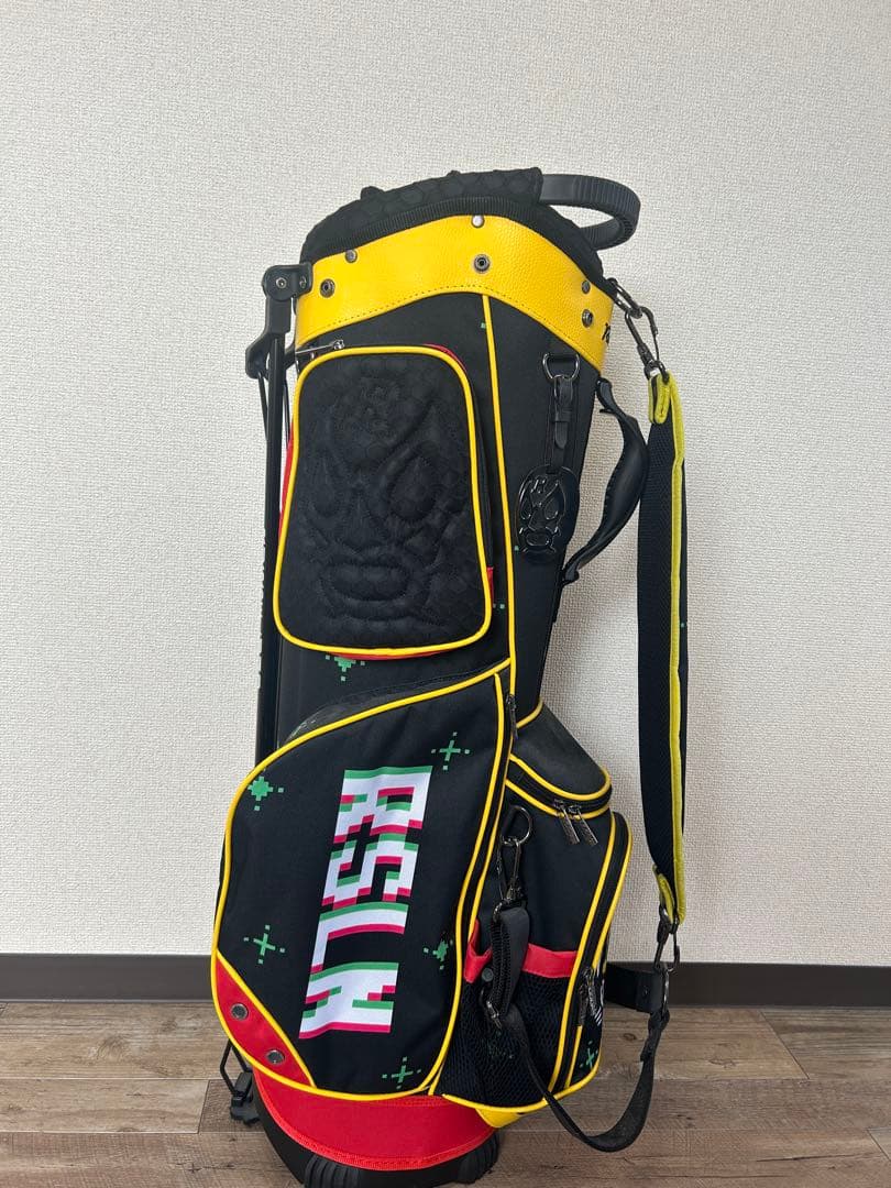 連休期間限定出品【美品】ラッセルノ ゴルフバッグ｜ラウンド2回使用のみ