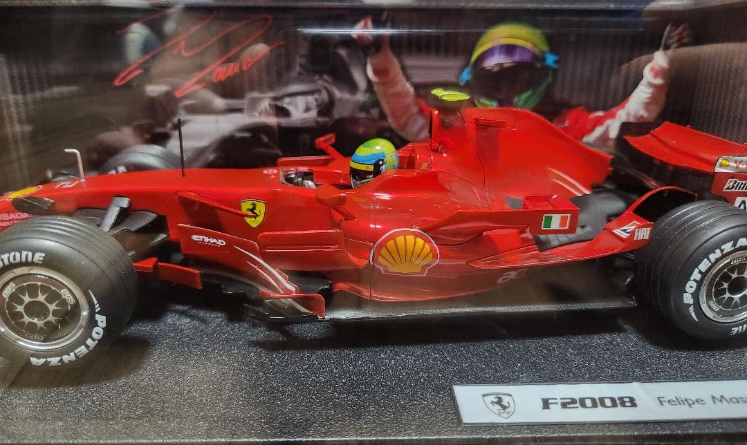 【未開封】1/18 Hot Wheels F2008 フェリペ・マッサ #2