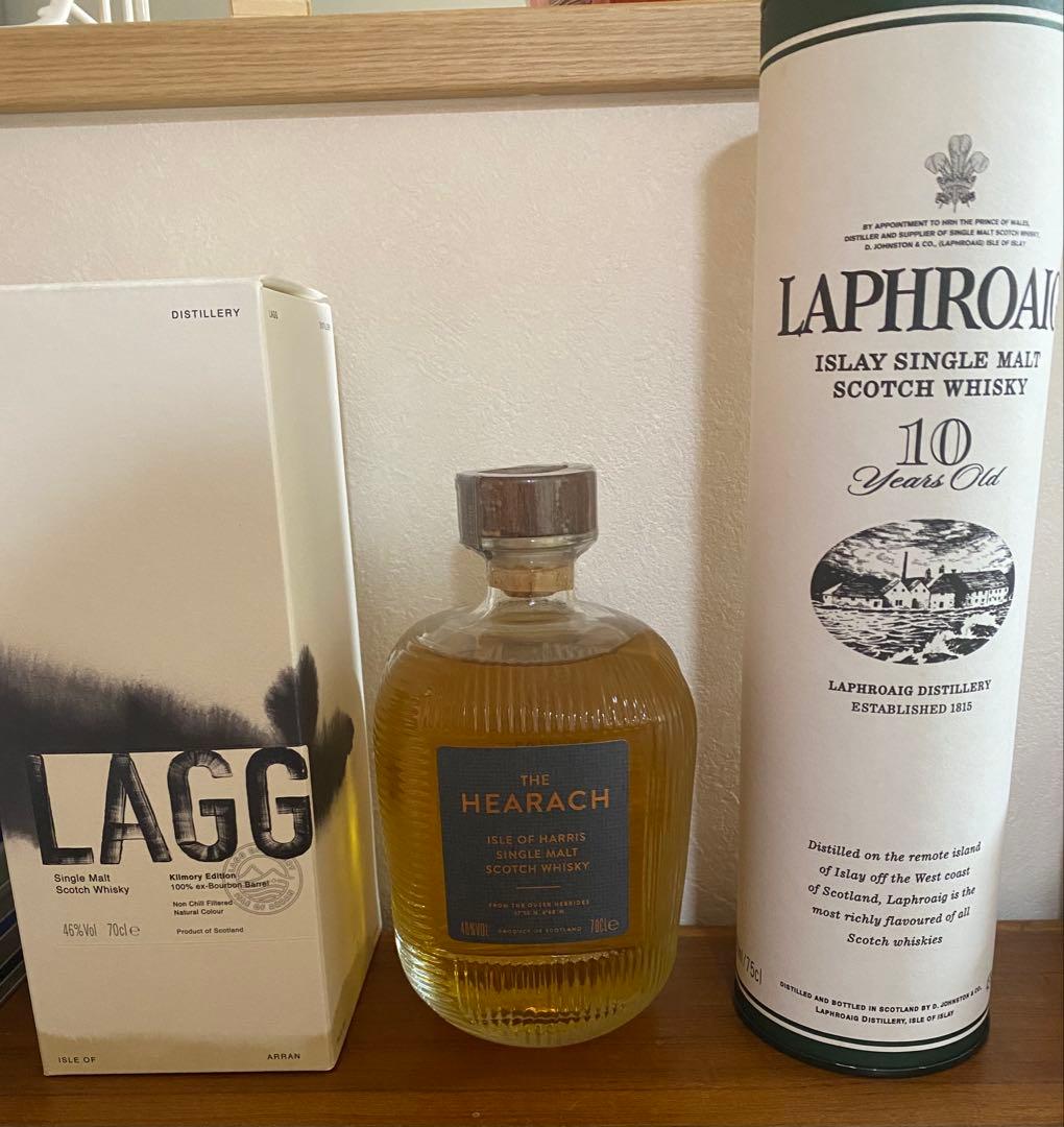 LAPHROAIG & LAGG & THE HEARACH ラフロイグ10年