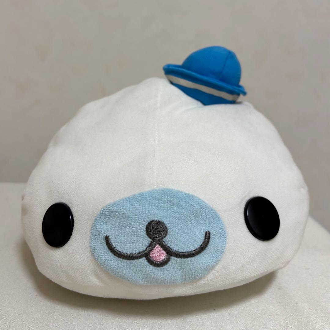 【値下げ】まめゴマ マリンルックぬいぐるみ BIG