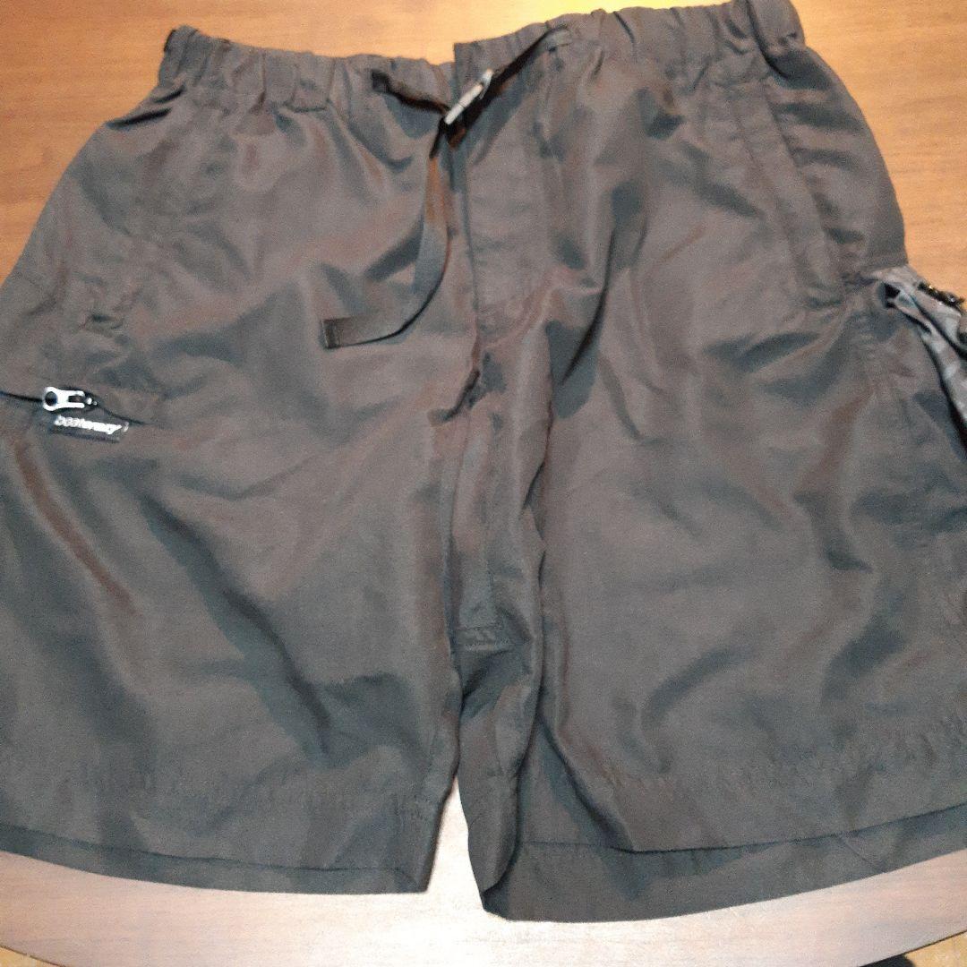 布袋寅泰　beatcrazy 黒 ショートパンツ ジッパーポケット付き