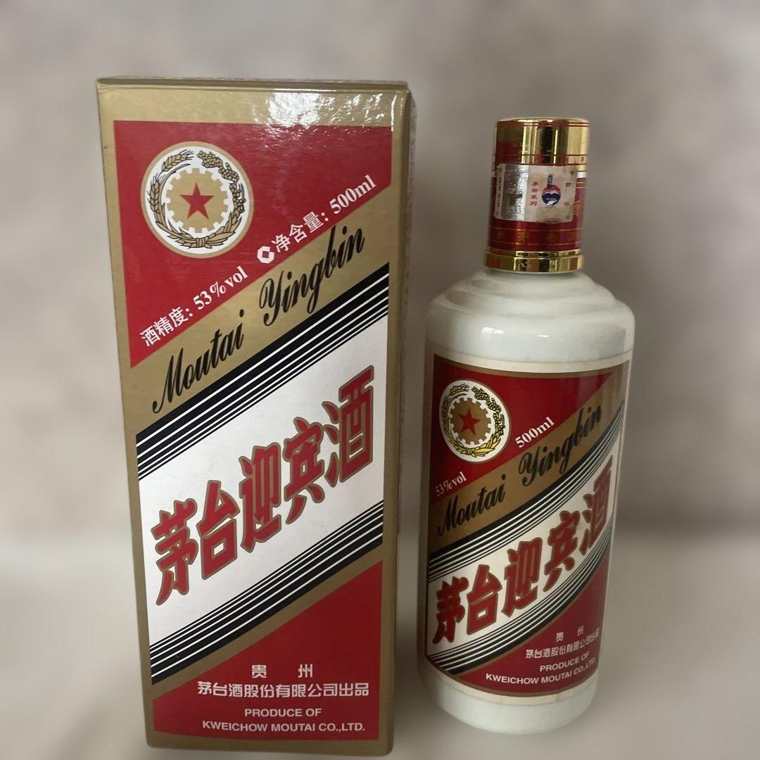 マオタイ Moutai 茅台迎賓酒 五星麦 500ml
